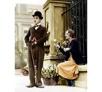 WSJIJY Impresión De La Lona Póster De Película Vintage De Charlie Chaplin, Impresión En Lienzo, Icono De La Comedia En Blanco Y Negro, Decoración De Pared, Impresiones para Decoración De Habitació