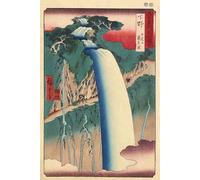 WSJIJY Impresión De La Lona Retro Japanese Bird Peacock Fuji Mountain Posters Prints Canvas Painting Wall Art Picture Living Room Home Decor 45X60Cm No Frame