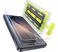 WSKEN Para Samsung Galaxy S26+/S26 Plus para cristal blindado - [Adecuado para huellas dactilares] 9H+irrompible vidrio de seguridad militar cobertura completa casi invisible Protector de pantalla