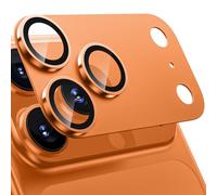 WSKEN Protección de pantalla mate para iPhone 17 Pro - Placa metálica de dureza 9H, antiarañazos, sin burbujas, protección de vidrio templado para cámara HD clara, compatible con fundas