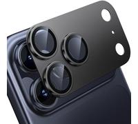 WSKEN Protector de Lente de Cámara para iPhone 17 Pro Max - Placa de Metal Mate Grado Militar Irrompible Cristal Templado 9H Protector de Pantalla Accesorios, Anti-Huellas, Resistente a Arañazos