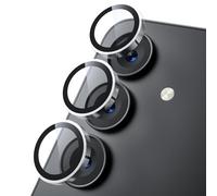 WSKEN Protector de lente de cámara para Samsung Galaxy S26/S26+Plus - [Mantén la toma original] Pantalla de vidrio templado 9H inastillable, cubierta de anillo de metal, antihuellas, antiarañazos