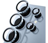 WSKEN Protector de lente de cámara para Samsung Galaxy S26 Ultra, protector de lente de cámara (mantiene el disparo original) inastillable, pantalla de vidrio templado 9H, cubierta de anillo de metal