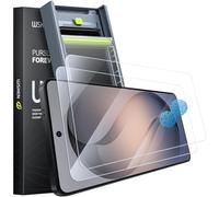 WSKEN Protector de pantalla de cristal templado para Samsung Galaxy S26, instalación sin burbujas, protector de pantalla de 0,02 S, 9H + irrompible, 2 unidades