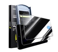 WSKEN Protector de pantalla de privacidad para Samsung Galaxy S25 Edge, antiespía de 24°, eliminación automática de polvo, dureza 9H, vidrio templado 3D, fácil instalación, sin burbujas, antihuellas