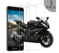 wsky Protector de pantalla para Huawei P10 Lite 3 unidades:, Huawei P10 Lite Protector de pantalla de cristal templado para Huawei P10 Lite