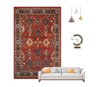 WSNCXFW Alfombra eléctrica calefactable de grafeno, con Temporizador, Calentador de pies de Calentamiento rápido para Interiores, Sala de Estar, Dormitorio y Oficina.,F,50 * 80cm