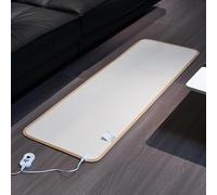 WSNCXFW Calentador de Piso Radiante infrarrojo, Alfombra eléctrica con calefacción con 60 configuraciones de Calor, protección contra sobrecalentamiento, Apagado automático de 12 Horas,F,50x180cm