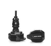 WSNWWKDD palancas Parachoques Deslizador De Marco Motocicleta para ZX-10R, Dispositivo De Protección Anticaída Y Carenado Anticolisión Juegos de carenado(Black ZX-10R)