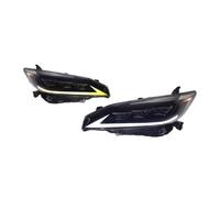 WSNZYT Faros Delanteros Coche Faros De Coche Para Wish 2009-2015 Lámparas LED Luces Circulación Diurna Accesorios Señales Giro Dinámicas