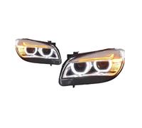 WSNZYT Faros Delanteros Coche Faros De Coche Para X1 E84 2010-2015 Lámparas LED Luces Circulación Diurna Accesorios Señales Giro Dinámicas