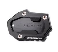 WSOPP Placa Amplificadora Caballete Lateral Moto para BMW R1300GS R 1300 GS ADV R 1300GS 2024 2025 Base Antideslizante Aluminio CNC Blandos Seguridad y Estilo,Black Style