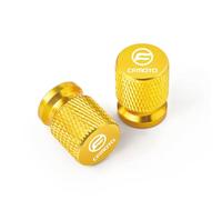 WSOPP Tapones de Válvula para CFMOTO MT800 800MT 650MT 800 650 MT CF 650 TR-G 650TR-G Tapas de Válvula de Aluminio CNC Antipolvo para Motocicletas con Logo Ruedas Antipolvo Accesorios,Gold Style