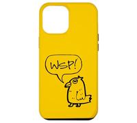 WSP! What's Up Funny Sarcastic Parrot Illustration Graphic Carcasa para iPhone 12 Pro MAX