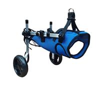 WSPWFQ Silla de ruedas para perro con soporte trasero para las piernas, diseño de malla transpirable, solución de movilidad ideal para mascotas pequeñas y medianas (M)