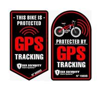 WSQ Advertencia de seguimiento GPS | Rastreador de vinilo de alta calidad multicolor para parachoques de coche, camión, furgoneta, SUV, ventana, pared, barco, vasos, laptop o cualquier superficie