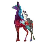 WSQ The Last Unicorn Vinilo adhesivo de vinilo de alta calidad, varios colores para parachoques de coche, camión, furgoneta, SUV, ventana, barco, vasos, portátil o cualquier superficie lisa, tamaño 5 pulgadas