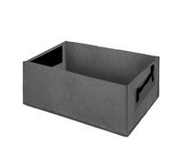 WSQHAO 2 uds Bolsa for Plantar en jardín, for Cultivo de Fieltro, Maceta Rectangular for vivero, for Flores al Aire Libre, contenedor for plantación Verduras para Plantas(Gray,7 Gallons 50X30X20cm)