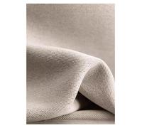 WSQHAO 2pcs Cotton and Linen Curtains Milk Tea Color Living Room House Light Luxury Bedroom Blackout para Dormitorio(W132xH183cm)