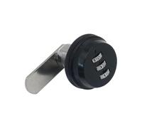 WSQHAO 4pcs Tongue Lock Zinc Alloy Is Suitable For Drawer File Sorting Storage Cabinet Door Dial Distribution Box Combination Lock para Caja De Gabinete(Black)