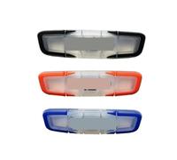 WSQHAO Amortiguadores de vibración for Raqueta Tenis, Repuesto amortiguadores Silicona Suave for Racquetball, fácil Usar, 6 uds para Tenis(Orange+BLU+Black)