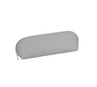 WSQHAO Bolsa de lápices de Gran Capacidad, Estuche de bolígrafo de Cuero con Cremallera, Suministros Escolares y de Oficina for Estudiantes, 2 uds. para Office(Gray)