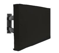 WSQHAO Funda impermeable for TV de exterior 32", 36", 40", 46", 50", 55", 60" y 65 pulgadas. Protege la pantalla tu en jardín o patio Para Tv(Black,FOR 50 to 52inch TV)
