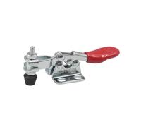 WSQHAO Juego de 10 Abrazaderas de Palanca horizontales de liberación rápida de 27 kg, Abrazaderas de Palanca Verticales con Clip Manual for Herramientas de carpintería. para Maquinaria