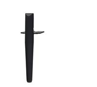 WSQHAO Patas de Metal Doble Tubo for Muebles, mesita Noche, Banco Lujo, Accesorios Mesa, Patas gabinete, 4 Uds para Muebles(Black 20cm)