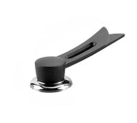 WSQHAO Universal Top Cover Heat-resistant Pot Handle, Suitable for Accessories of Glass and Stainless Steel Lid Frying Pans Para Tapas de Ollas(Black)