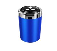 WSRFOLP Cenicero Coche para Mitsubishi Attrage (A10) 2013-2025, Cenicero Autoextinguible Resistente A Altas Temperaturas Automóviles Van Camping al Aire Libre,Blue