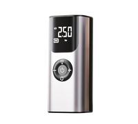 WSRY Hinchador Ruedas Coche Bomba De Inflado Coche Portátil Inalámbrica Inflador Neumáticos Eléctrico para(Silver-White with EVA)