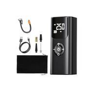 WSRY Hinchador Ruedas Coche Bomba De Inflado Coche Portátil Inalámbrica Inflador Neumáticos Eléctrico para(Wireless Model in Black)