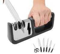 WSRY-Home Knife Sharpener for Kitchen Knives,Professional 4 in 1 Knives Sharpeners for Scissors Knives Sharpening