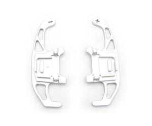 WSRY Levas Cambio Reemplazo Levas Cambio Volante Coche Para Golf 7 MK7 GTI POLO MK6 GTE GTD RR LINE Jetta GLI(Silver)