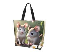 WSSYYBF Bolso de hombro Mouse in Love. Bolso de hombro de moda para mujer, simple y ligero