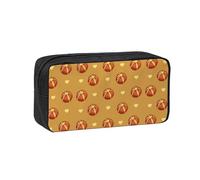 WSSYYBF Buttered Bread - Estuche para bolígrafos simple y espacioso. Funda grande y espaciosa, bolsa Oxford 600D con cremallera para el trabajo, la oficina, moda para mujer