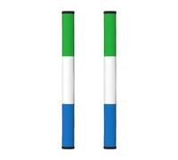 WSSYYBF Cubiertas para manijas de puerta de refrigerador con bandera de Sierra Leona, 2 unidades, fundas para manijas de cocina