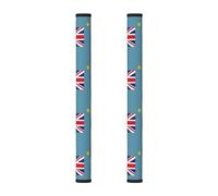 WSSYYBF Flag of Tuvalu - 2 fundas para manijas de puerta de refrigerador