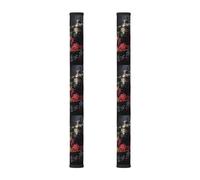 WSSYYBF Fundas para manija de puerta de refrigerador de uvas y vino, 2 unidades, fundas para manijas de cocina
