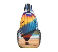 WSSYYBF Hawaii Hot Air Balloon - Bolsa cruzada en el pecho en diagonal. Bolsa ajustable y transpirable, bolsa de hombro de viaje