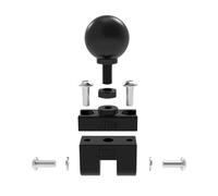 WSUMKH Abrazadera De Manillar GPS De 22 Mm Y 28 Mm para Hyosung GV125 Cruise Aquila GV125S V-Twin para Rieju Marathon Racing SMM. Soporte Montaje Teléfono(Type 6 Only Adapter)