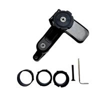 WSUMKH Abrazadera Manillar Motocicleta Soporte Horquilla Soporte Pro Teléfono Amortiguador Vibraciones Adaptadores Universales mag Cargador Inalámbrico Soporte Montaje Teléfono(DIY Kit 19)