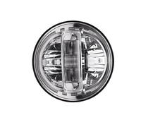 WSUMKH Auto Faros Conjunto De Faros LED De 7 Pulgadas 12 V 24 V Luz De Circulación Diurna Para Keenworth T-2000 (1998-2010) Faro(1PC Chrome)