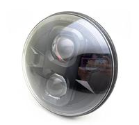 WSUMKH Auto Faros Juego De Faros LED 7 Pulgadas Para Coche Luces Altas Y Bajas H4 Halo Angular DRL Para Lada 4x4 Urban Niva Faro(1pcs headlight)