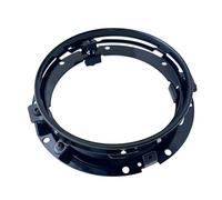 WSUMKH Auto Faros Juego Faros Delanteros LED 7 Pulgadas Luces Altas Y Bajas H4 Halo Ojos Angulares DRL Para Jeep Para Wrangler TJ Unlimited JK CJ-7 CJ-8 Scrambler Faro(1pcs BLACK)