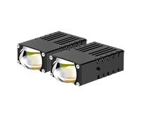 WSUMKH Auto Faros Minifoco De Rejilla Para Faros Delanteros LED Antiniebla Auxiliares 6000K Luz Trabajo Resistente Al Agua 2 Uds Faro