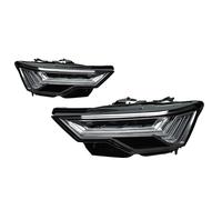 WSUMKH Auto Faros Para A6 2019 2020 2021 2022 2023 C8 Diseño LED Faro DRL Dinámico Único Alto Bajo Haz Faros De Coche Accesorios Lámpara Principal Faro