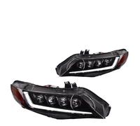 WSUMKH Auto Faros Para Civic 2006 2007 2008 2009 2010 2011 FD2 Faro LED DRL Hid Bi Xenon Faros De Coche Accesorios Lámpara Principal Faro