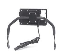 WSUMKH Cargador Inalámbrico para Motocicleta para R1250GS ADV R1200GS LC ADV R 1200 GS Soporte para Teléfono Móvil Soporte De Navegación USB Soporte Montaje Teléfono(Wireless LosslessSet)